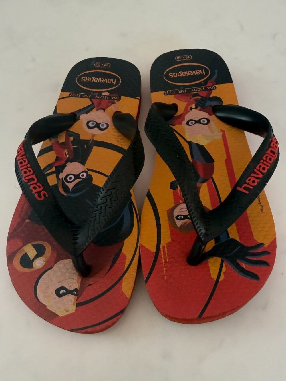 Incredibles 2 Kids Flip Flop - Size 13